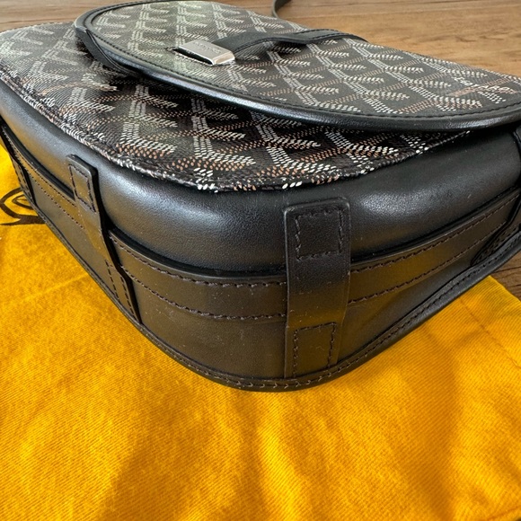 **Authentic** GOYARD Goyardine Belvedere II PM Bag Black - Picture 3 of 10